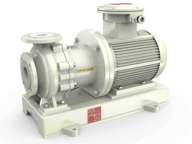 No Leakage Fluorine Lined Magnetic Pump