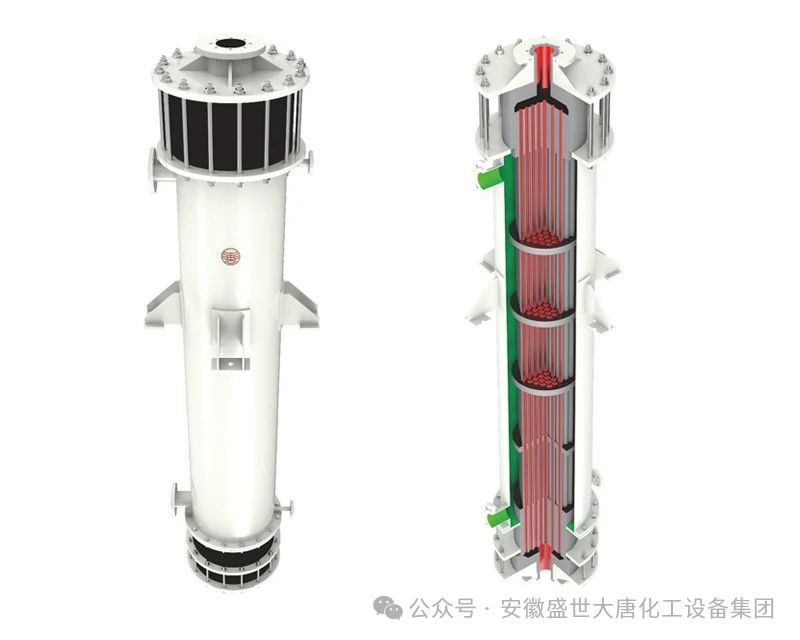 shell - and - tube graphite heat exchanger